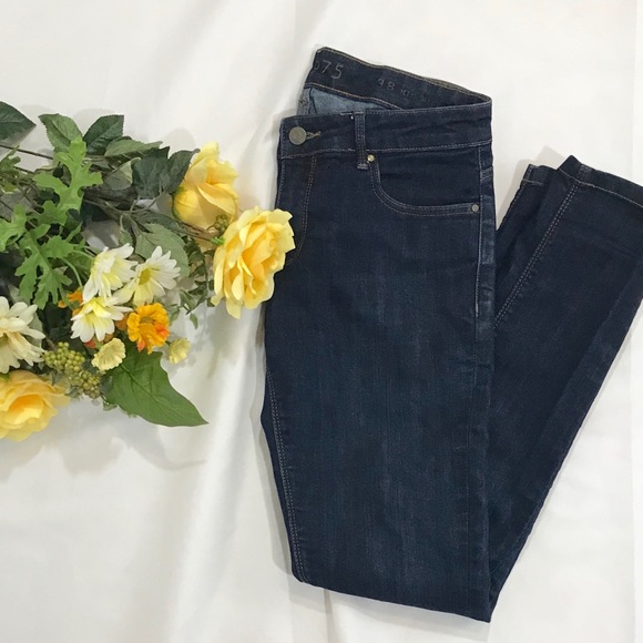 ❌SOLD❌ Zara Basics Dark Denim Skinny Jeans - Picture 2 of 8